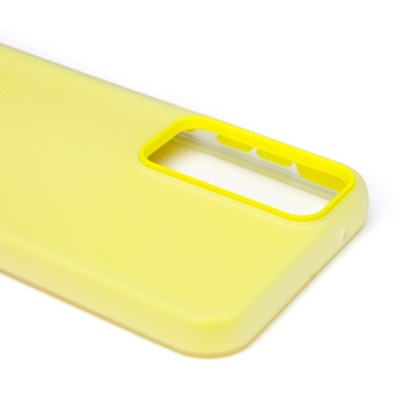 Чехол-накладка для Samsung Galaxy S23FE (желтый) - SC346