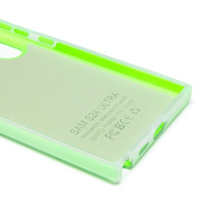 Чехол-накладка для Samsung Galaxy S24 Ultra (зеленый) - SC346