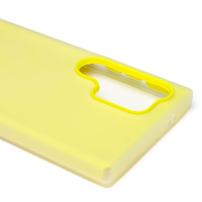 Чехол-накладка для Samsung Galaxy S24 Ultra (желтый) - SC346