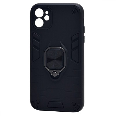 Чехол-накладка для Apple iPhone 11 (черный) - SGP001 противоударный