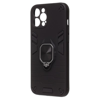 Чехол-накладка для Apple iPhone 12 Pro Max (черный) - SGP001 противоударный
