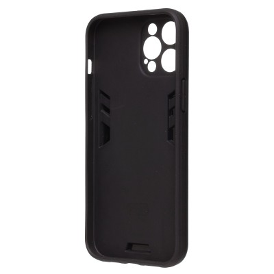 Чехол-накладка для Apple iPhone 12 Pro Max (черный) - SGP001 противоударный