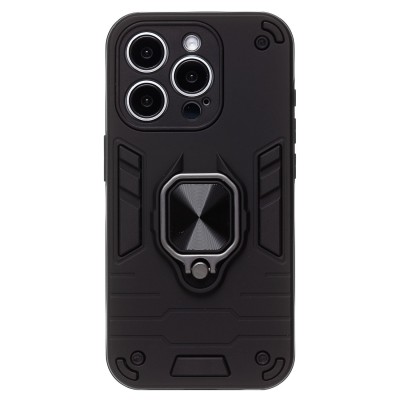 Чехол-накладка для Apple iPhone 15 Pro (черный) - SGP001 противоударный