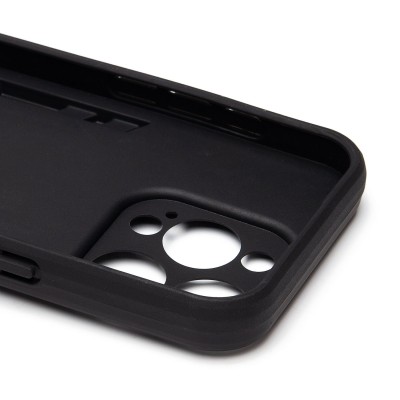 Чехол-накладка для Apple iPhone 15 Pro (черный) - SGP001 противоударный