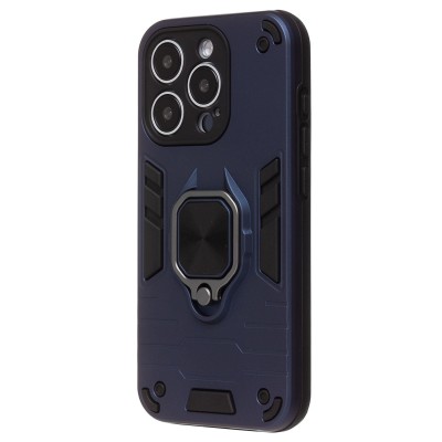 Чехол-накладка для Apple iPhone 15 Pro (синий) - SGP001 противоударный