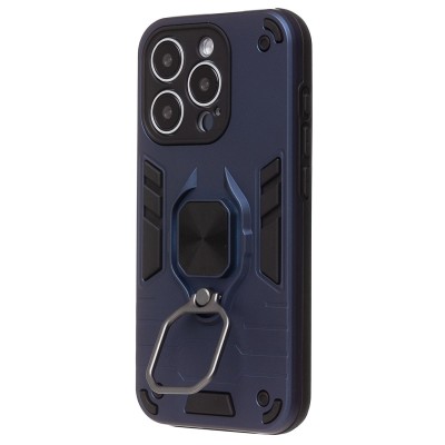 Чехол-накладка для Apple iPhone 15 Pro (синий) - SGP001 противоударный