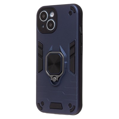 Чехол-накладка для Apple iPhone 15 (синий) - SGP001 противоударный