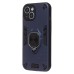 Чехол-накладка для Apple iPhone 15 (синий) - SGP001 противоударный
