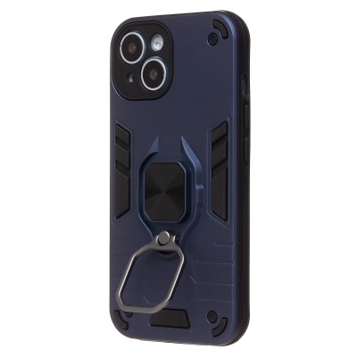 Чехол-накладка для Apple iPhone 15 (синий) - SGP001 противоударный
