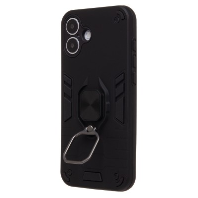 Чехол-накладка для Apple iPhone 16 Plus (черный) - SGP001 противоударный