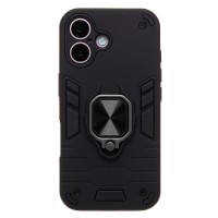 Чехол-накладка для Apple iPhone 16 (черный) - SGP001 противоударный