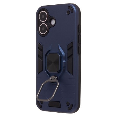 Чехол-накладка для Apple iPhone 16 (синий) - SGP001 противоударный