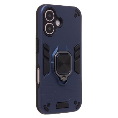 Чехол-накладка для Apple iPhone 16 (синий) - SGP001 противоударный