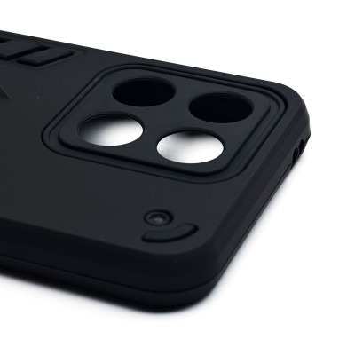 Чехол-накладка для Honor X8a 4G (черный) - SGP001 противоударный