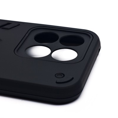 Чехол-накладка для Honor X8b (черный) - SGP001 противоударный