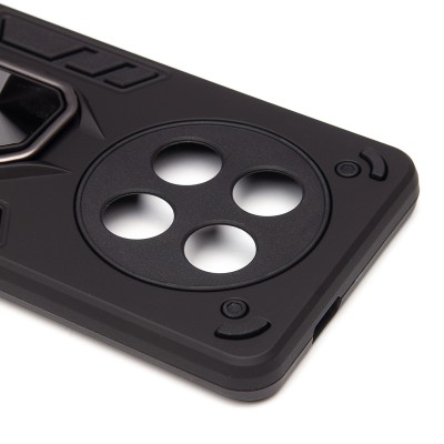 Чехол-накладка для Honor X9c (черный) - SGP001 противоударный