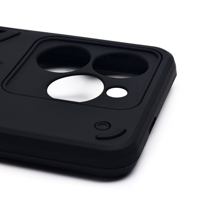 Чехол-накладка для Infinix HOT 40i (черный) - SGP001 противоударный