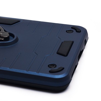 Чехол-накладка для Infinix HOT 40i (синий) - SGP001 противоударный