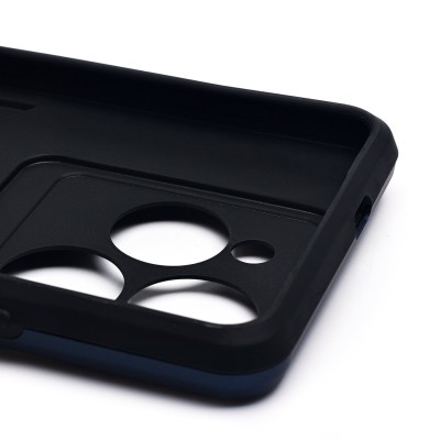 Чехол-накладка для Infinix HOT 40i (синий) - SGP001 противоударный
