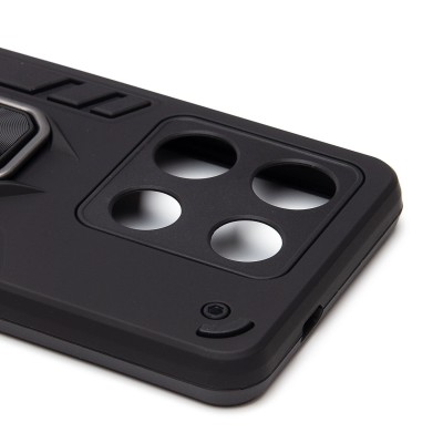 Чехол-накладка для Infinix Note 30 Pro (черный) - SGP001 противоударный