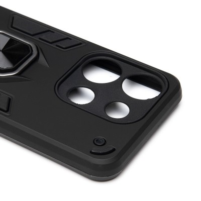 Чехол-накладка для Infinix Smart 7 Global (X6515) (черный) - SGP001 противоударный Чехол-накладка для Infinix Smart 7 Global (X6515) (черный) - SGP001 противоударный