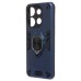 Чехол-накладка для Infinix Smart 7 Global (X6515) (синий) - SGP001 противоударный