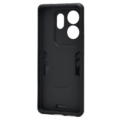 Чехол-накладка для Infinix Zero 30 4G (черный) - SGP001 противоударный