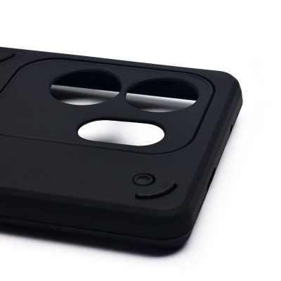 Чехол-накладка для Infinix Zero 30 4G (черный) - SGP001 противоударный