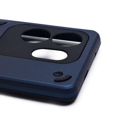 Чехол-накладка для Infinix Zero 30 4G (синий) - SGP001 противоударный