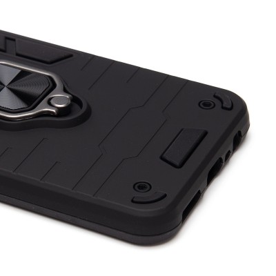 Чехол-накладка для Realme C30 (черный) - SGP001 противоударный