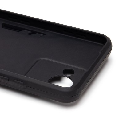 Чехол-накладка для Realme C30 (черный) - SGP001 противоударный