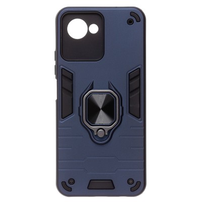 Чехол-накладка для Realme C30 (синий) - SGP001 противоударный