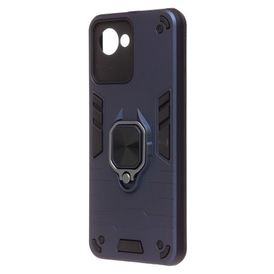 Чехол-накладка для Realme C30 (синий) - SGP001 противоударный