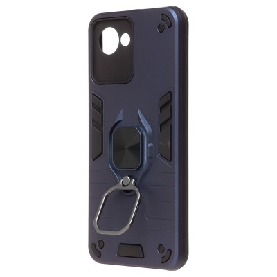 Чехол-накладка для Realme C30 (синий) - SGP001 противоударный