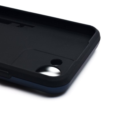 Чехол-накладка для Realme Narzo 50i Prime (синий) - SGP001 противоударный