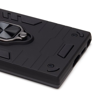 Чехол-накладка для Samsung Galaxy S23 Ultra (черный) - SGP001 противоударный