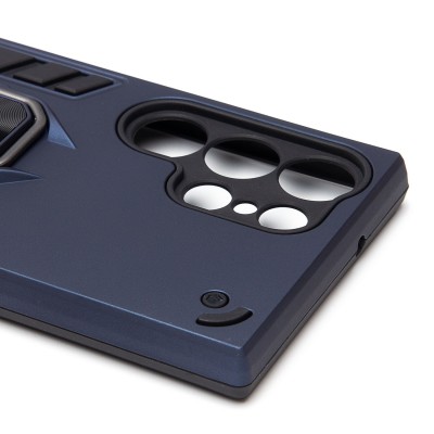 Чехол-накладка для Samsung Galaxy S23 Ultra (синий) - SGP001 противоударный