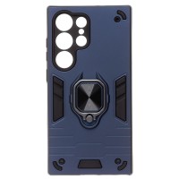 Чехол-накладка для Samsung Galaxy S24 Ultra (синий) - SGP001 противоударный