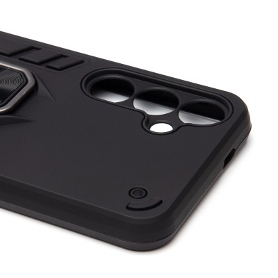 Чехол-накладка для Samsung Galaxy S24+ (черный) - SGP001 противоударный