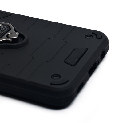 Чехол-накладка для Samsung M127 Galaxy M12 (черный) - SGP001 противоударный