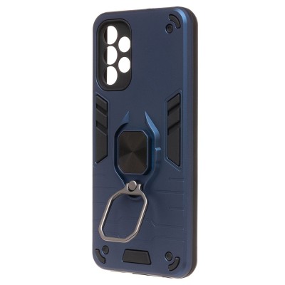 Чехол-накладка для Samsung A135 Galaxy A13 4G (синий) - SGP001 противоударный