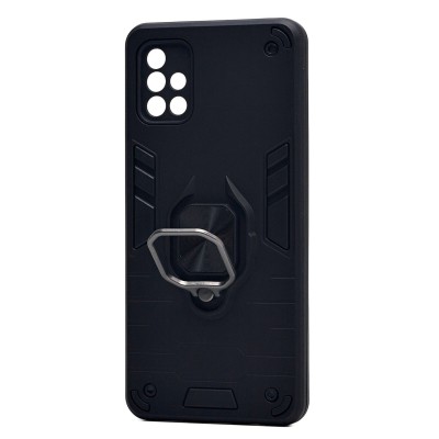 Чехол-накладка для Samsung A515 Galaxy A51 4G (черный) - SGP001 противоударный