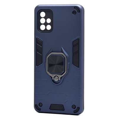 Чехол-накладка для Samsung A515 Galaxy A51 4G (синий) - SGP001 противоударный