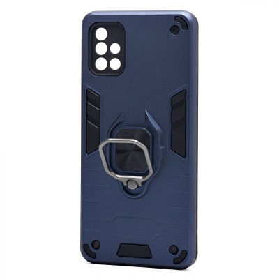 Чехол-накладка для Samsung A515 Galaxy A51 4G (синий) - SGP001 противоударный