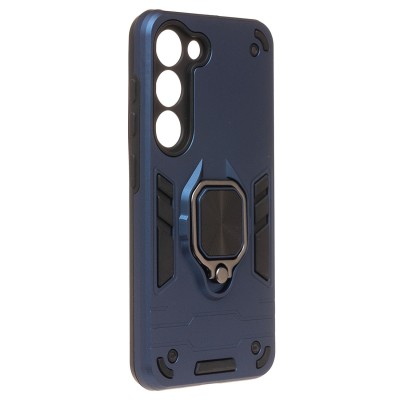 Чехол-накладка для Samsung S911 Galaxy S23 (синий) - SGP001 противоударный