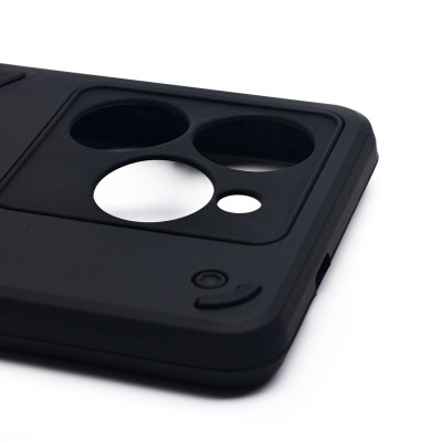 Чехол-накладка для Tecno Spark 20 Pro (черный) - SGP001 противоударный