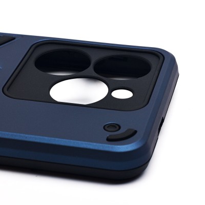 Чехол-накладка для Tecno Spark 20 Pro (синий) - SGP001 противоударный