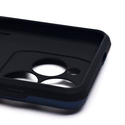 Чехол-накладка для Tecno Spark 20 Pro (синий) - SGP001 противоударный