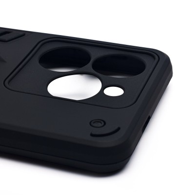 Чехол-накладка для Tecno Spark 20C (черный) - SGP001 противоударный