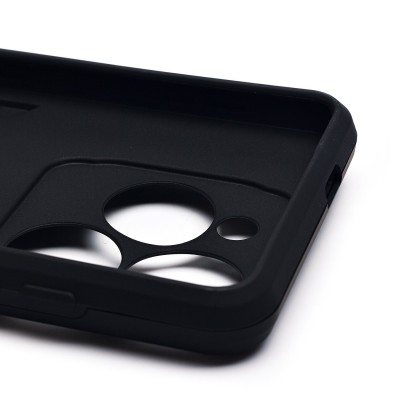 Чехол-накладка для Tecno Spark 20C (черный) - SGP001 противоударный